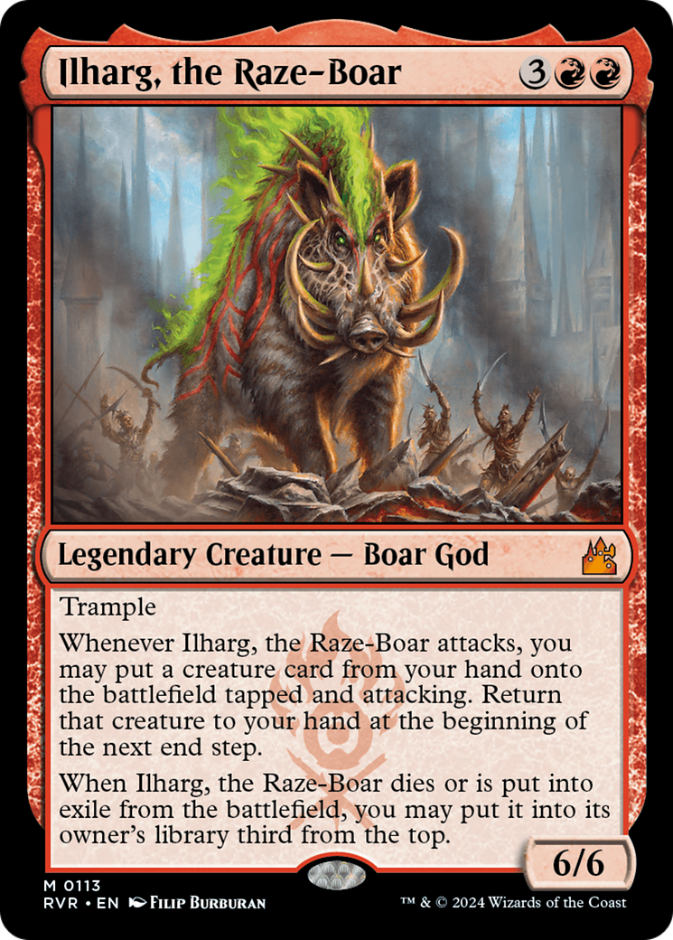 Ilharg, the Raze-Boar [Ravnica Remastered] | Gamer Loot