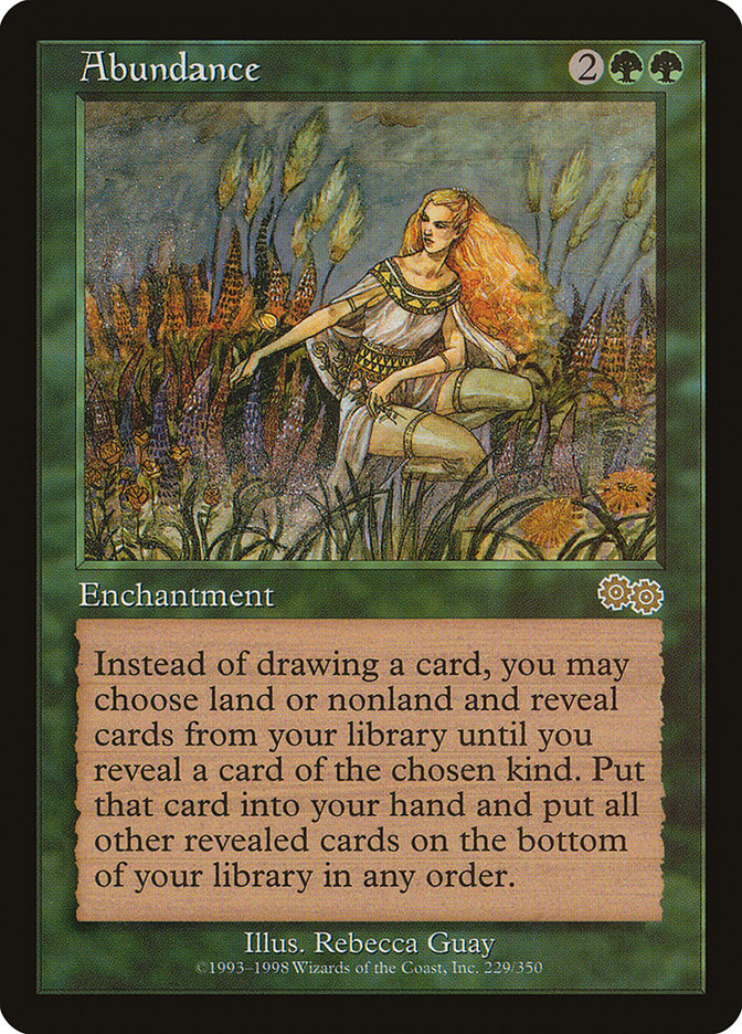 Abundance [Urza's Saga] | Gamer Loot