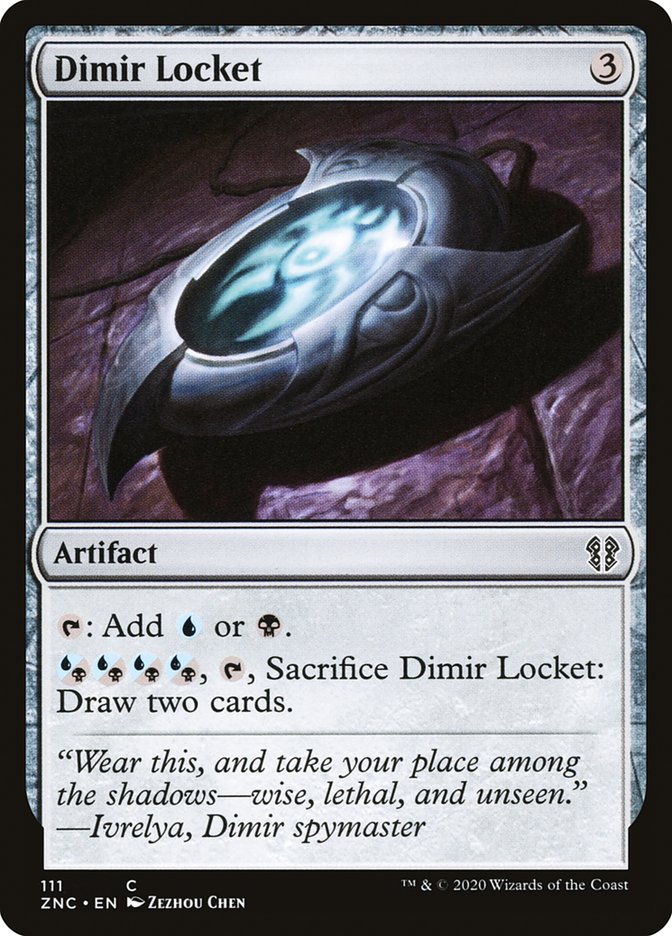 Dimir Locket [Zendikar Rising Commander] | Gamer Loot