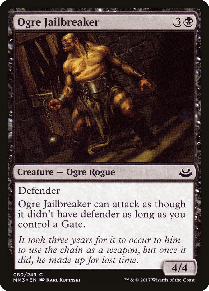 Ogre Jailbreaker [Modern Masters 2017] | Gamer Loot