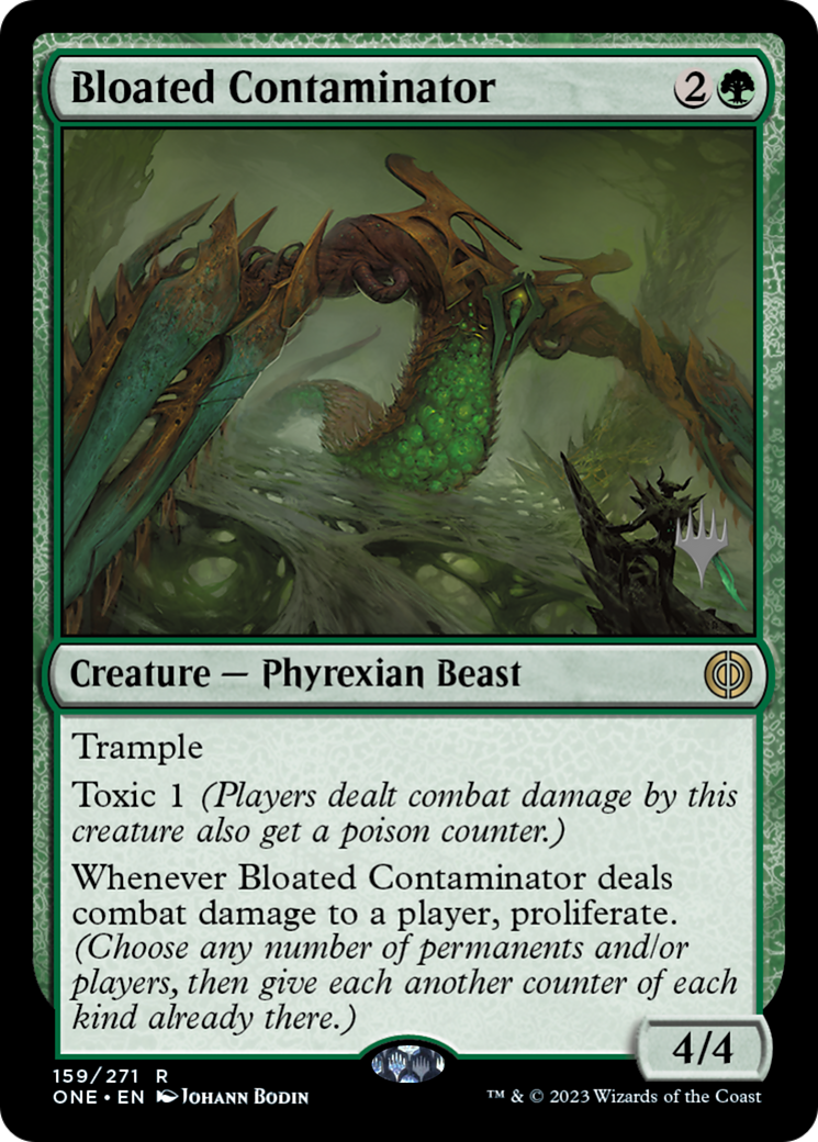 Bloated Contaminator (Promo Pack) [Phyrexia: All Will Be One Promos] | Gamer Loot