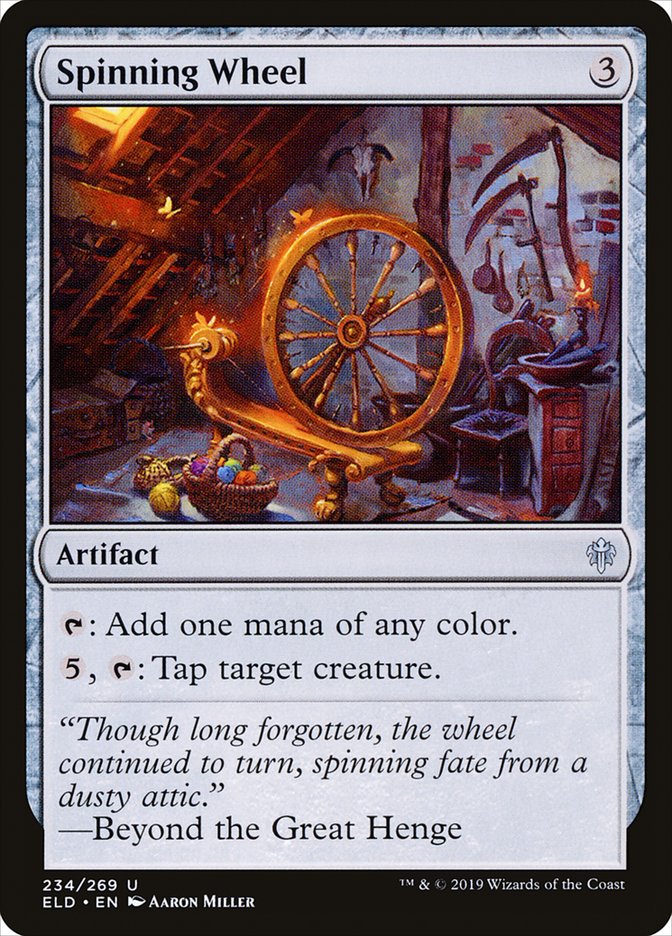 Spinning Wheel [Throne of Eldraine] | Gamer Loot