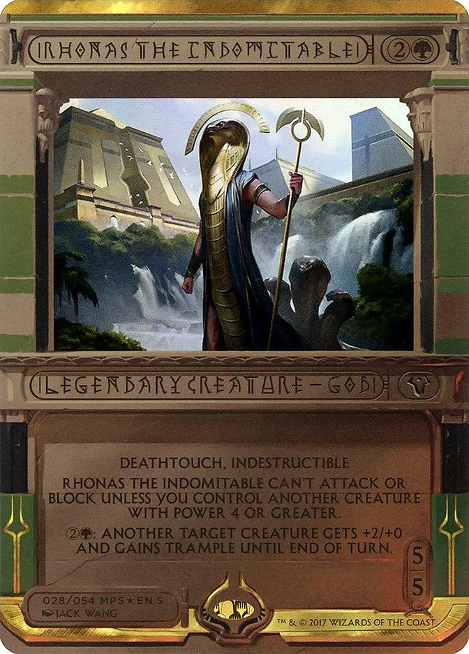 Rhonas the Indomitable (Invocation) [Amonkhet Invocations] | Gamer Loot