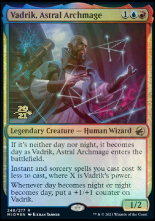 Vadrik, Astral Archmage [Innistrad: Midnight Hunt Prerelease Promos] | Gamer Loot