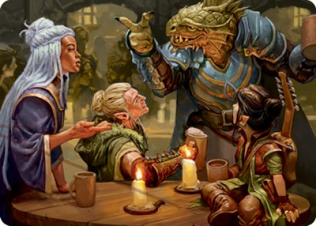 You Meet in a Tavern Art Card [Dungeons & Dragons: Adventures in the Forgotten Realms Art Series] | Gamer Loot