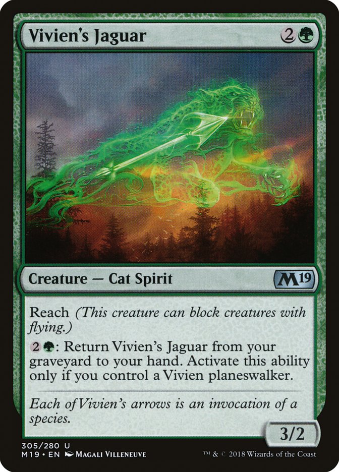 Vivien's Jaguar [Core Set 2019] | Gamer Loot