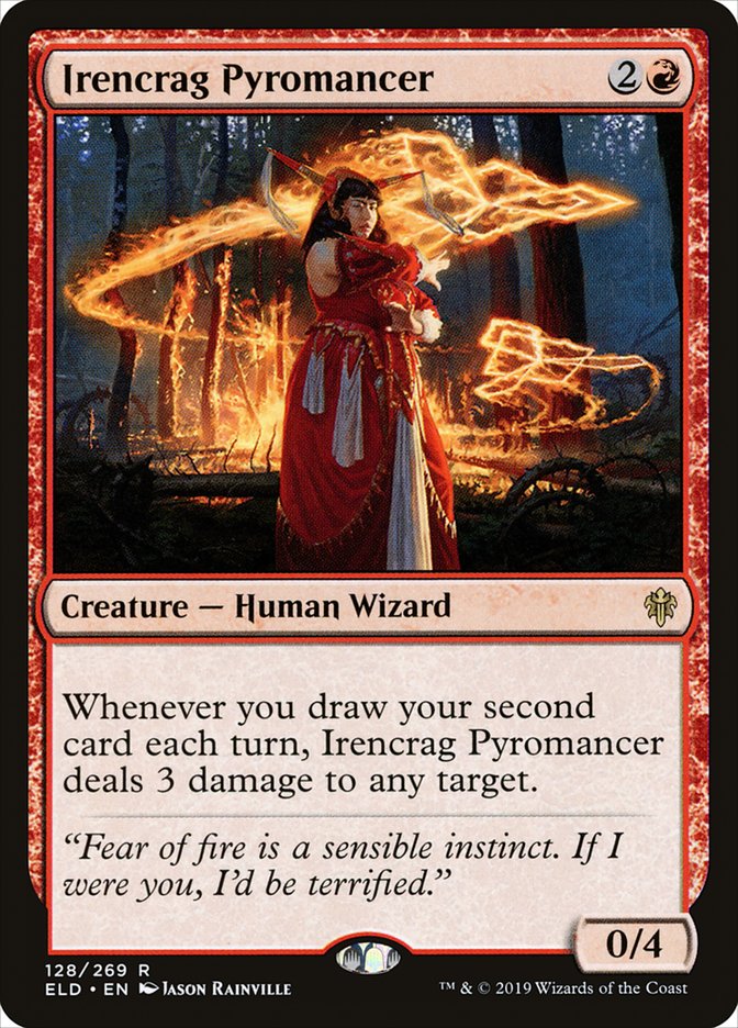 Irencrag Pyromancer [Throne of Eldraine] | Gamer Loot