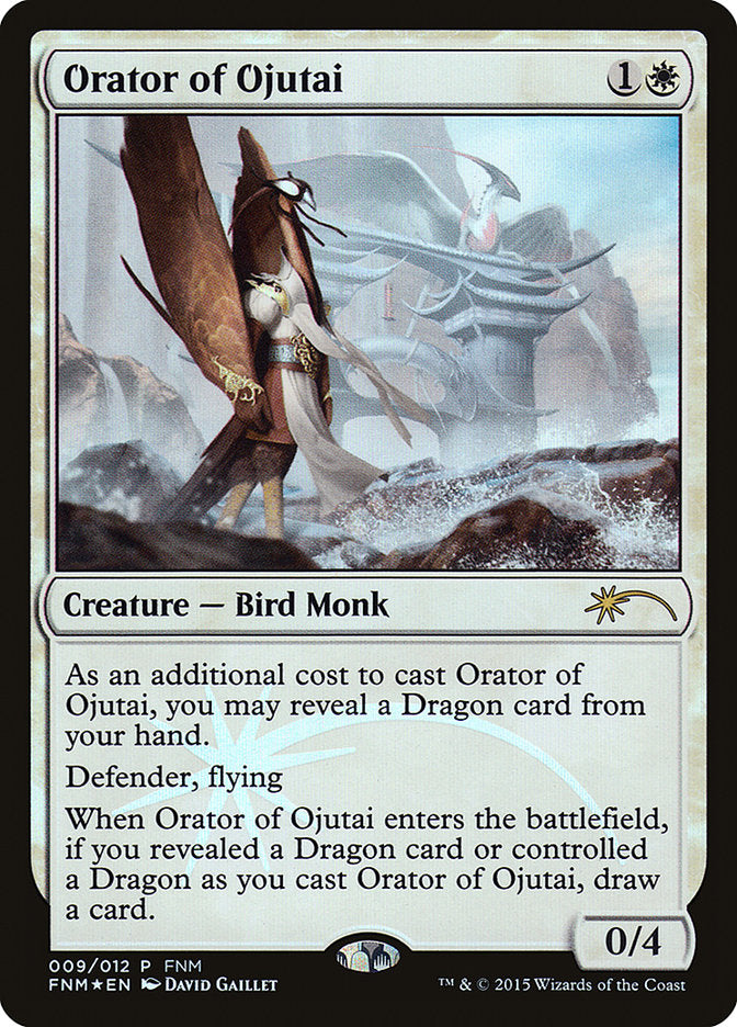 Orator of Ojutai [Friday Night Magic 2015] | Gamer Loot