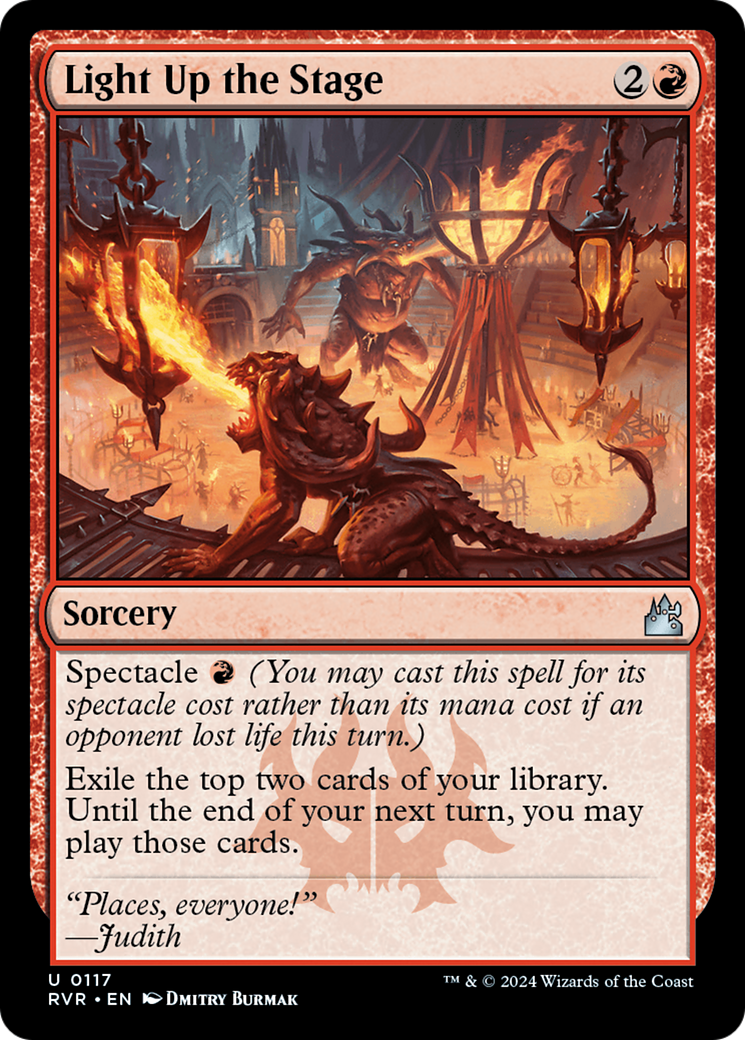 Light Up the Stage [Ravnica Remastered] | Gamer Loot