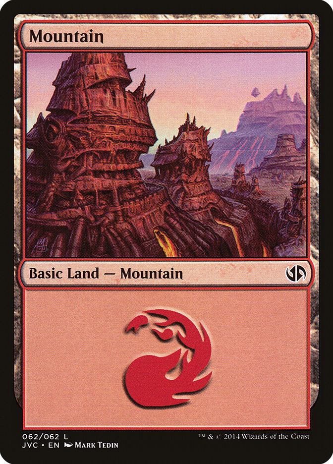 Mountain (62) [Duel Decks Anthology] | Gamer Loot