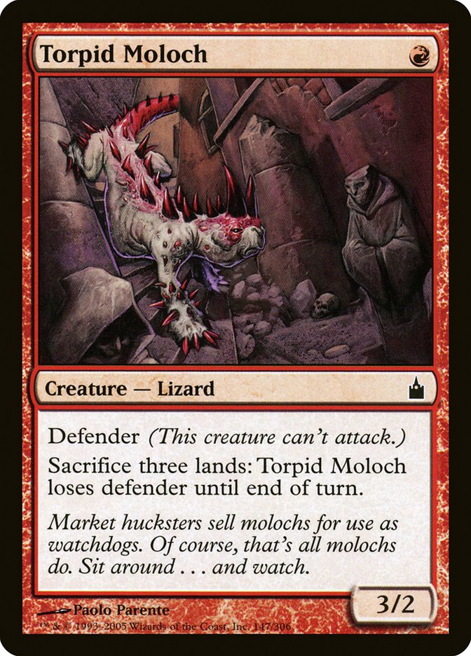 Torpid Moloch [Ravnica: City of Guilds] | Gamer Loot