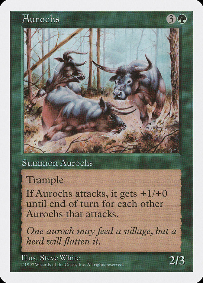 Aurochs [Fifth Edition] | Gamer Loot
