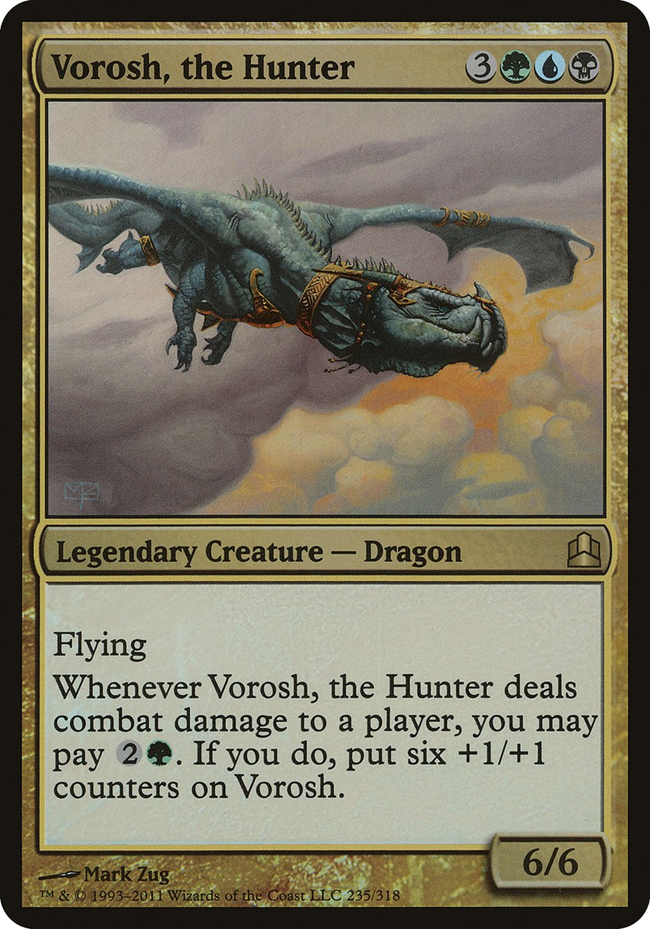 Vorosh, the Hunter (Oversized) [Commander 2011 Oversized] | Gamer Loot