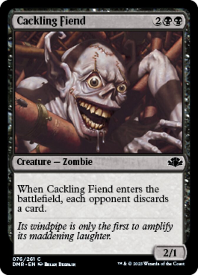 Cackling Fiend [Dominaria Remastered] | Gamer Loot