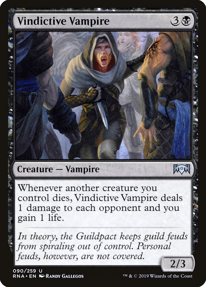 Vindictive Vampire [Ravnica Allegiance] | Gamer Loot