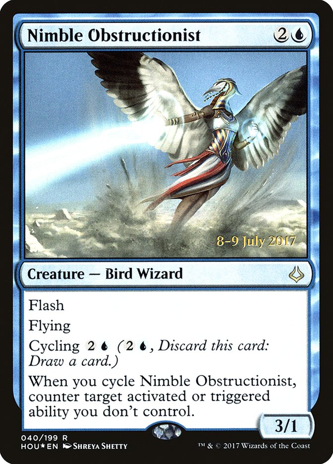 Nimble Obstructionist  [Hour of Devastation Prerelease Promos] | Gamer Loot