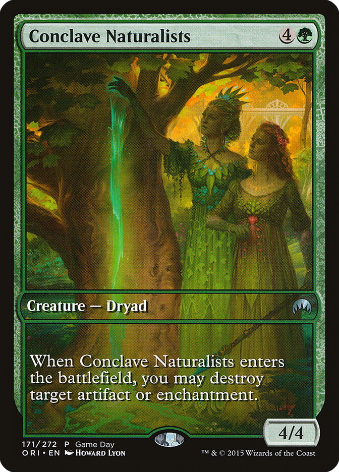 Conclave Naturalists (Game Day) [Magic Origins Promos] | Gamer Loot