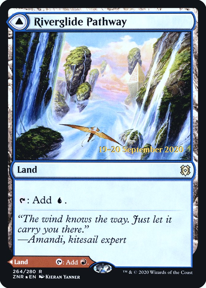 Riverglide Pathway // Lavaglide Pathway [Zendikar Rising Prerelease Promos] | Gamer Loot