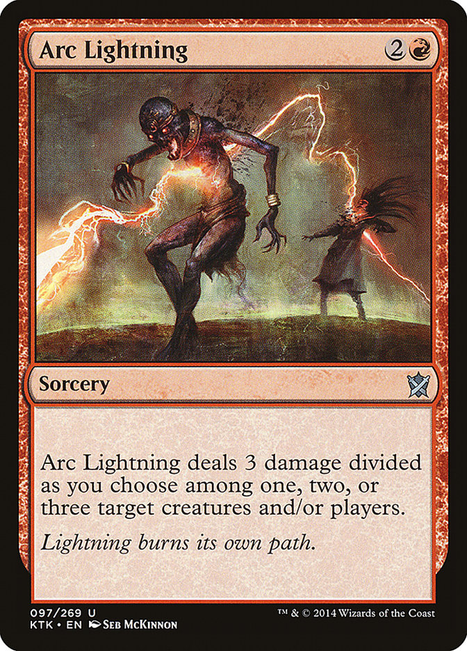 Arc Lightning [Khans of Tarkir] | Gamer Loot