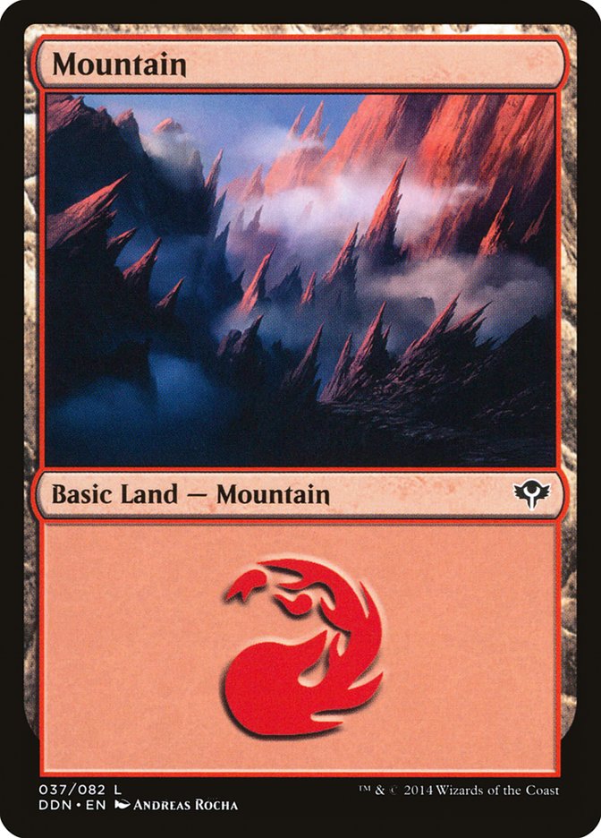 Mountain (37) [Duel Decks: Speed vs. Cunning] | Gamer Loot