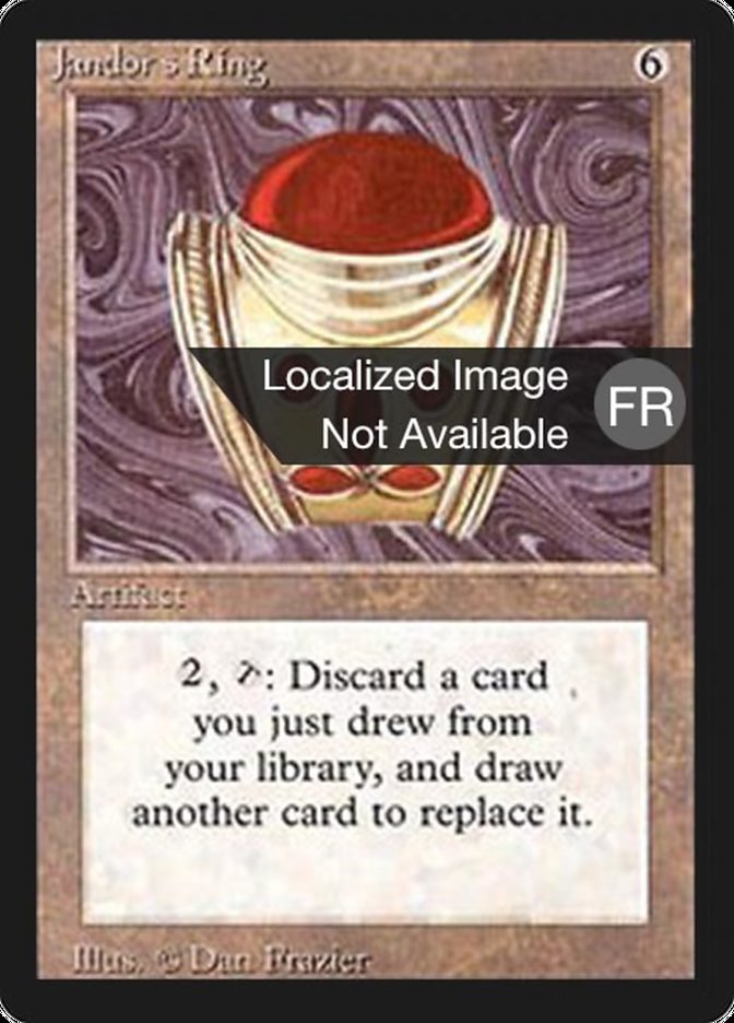 Jandor's Ring [Foreign Black Border] | Gamer Loot