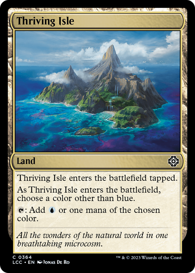 Thriving Isle [The Lost Caverns of Ixalan Commander] | Gamer Loot