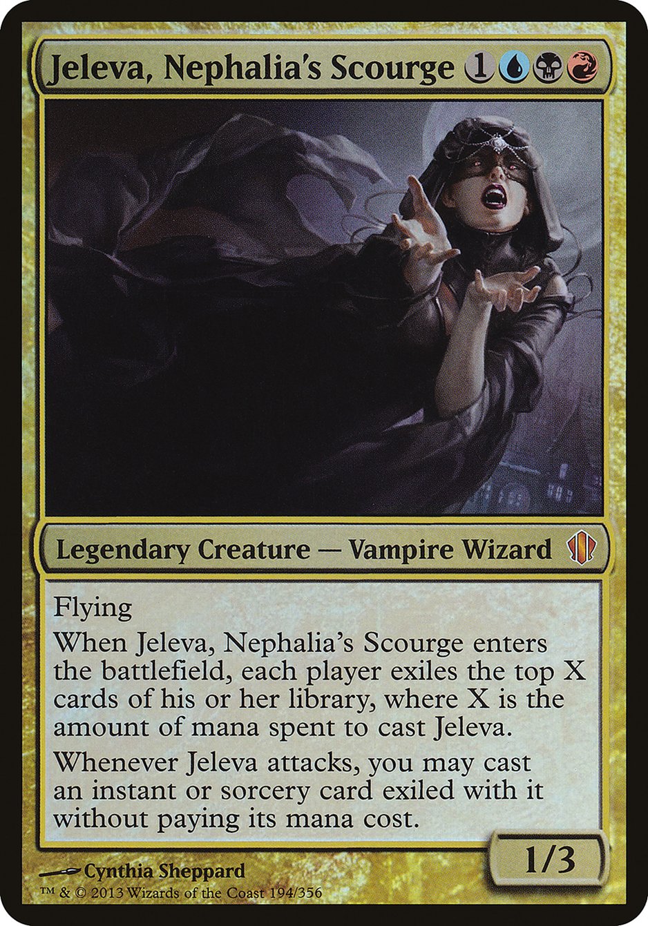 Jeleva, Nephalia's Scourge (Oversized) [Commander 2013 Oversized] | Gamer Loot