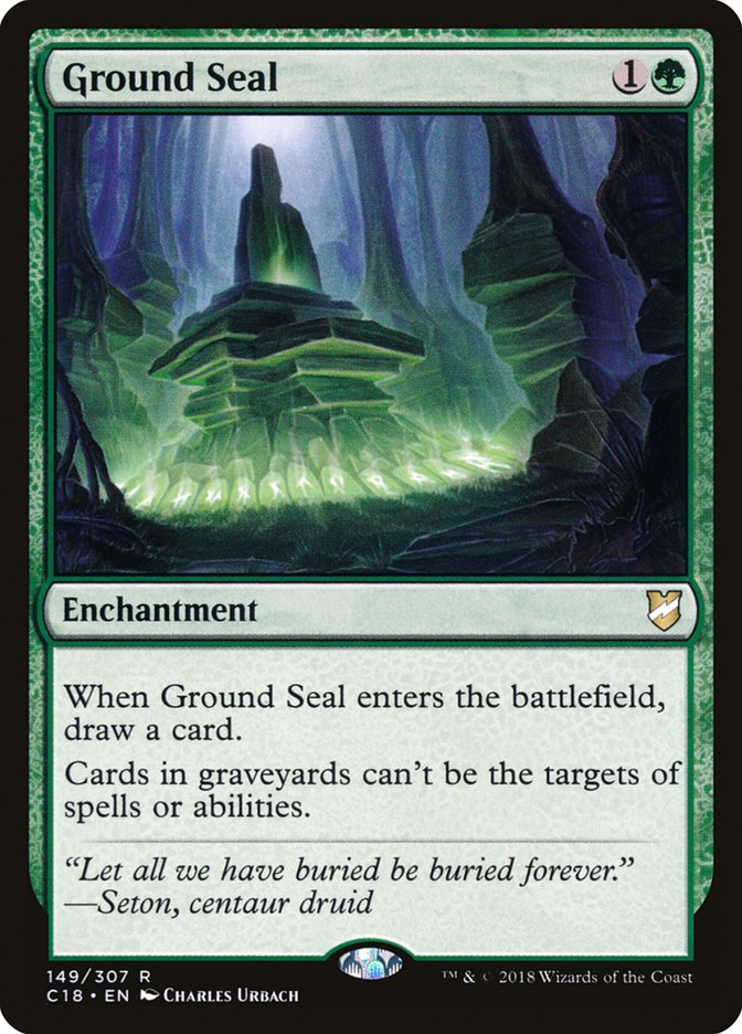 Ground Seal [Commander 2018] | Gamer Loot