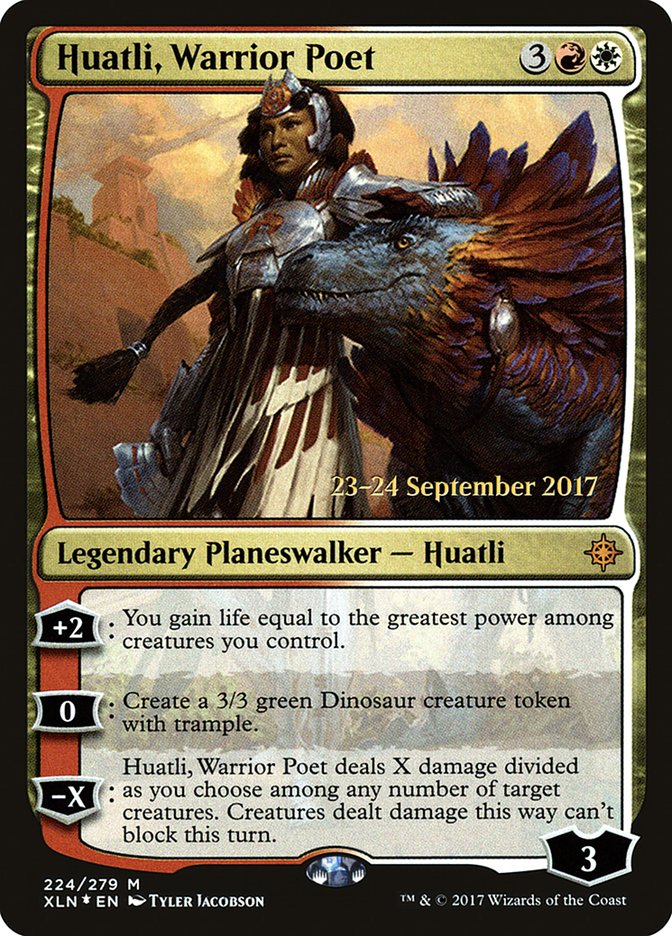 Huatli, Warrior Poet  [Ixalan Prerelease Promos] | Gamer Loot