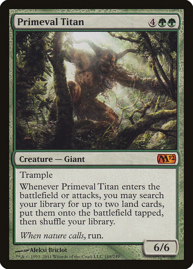 Primeval Titan [Magic 2012] | Gamer Loot