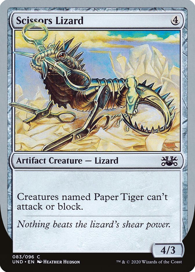 Scissors Lizard [Unsanctioned] | Gamer Loot