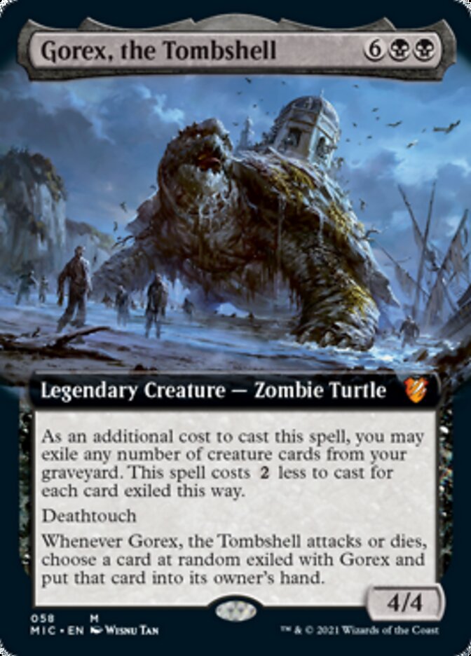 Gorex, the Tombshell (Extended) [Innistrad: Midnight Hunt Commander] | Gamer Loot