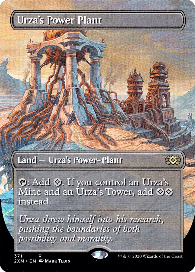 Urza's Power Plant (Toppers) [Double Masters Extended Art] | Gamer Loot