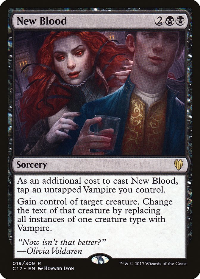 New Blood [Commander 2017] | Gamer Loot