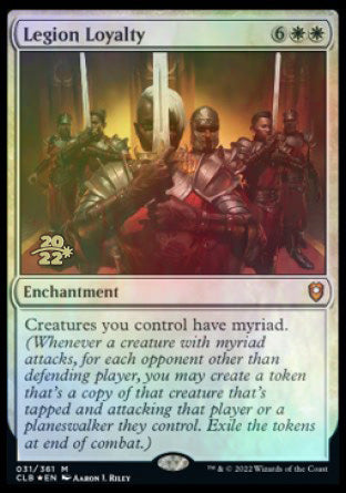 Legion Loyalty [Commander Legends: Battle for Baldur's Gate Prerelease Promos] | Gamer Loot