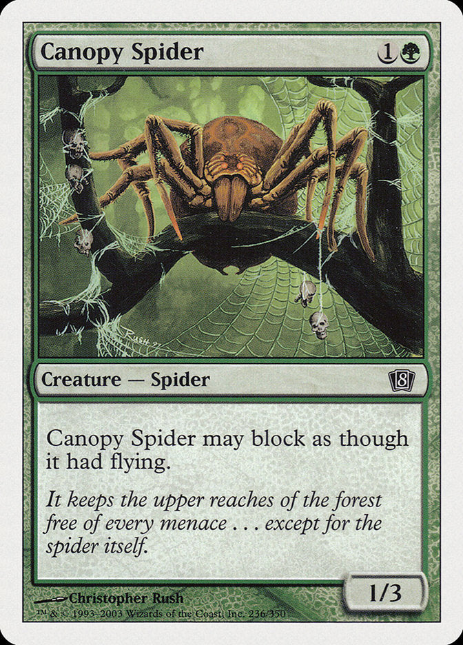 Canopy Spider [Eighth Edition] | Gamer Loot