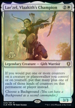 Lae'zel, Vlaakith's Champion [Commander Legends: Battle for Baldur's Gate Prerelease Promos] | Gamer Loot