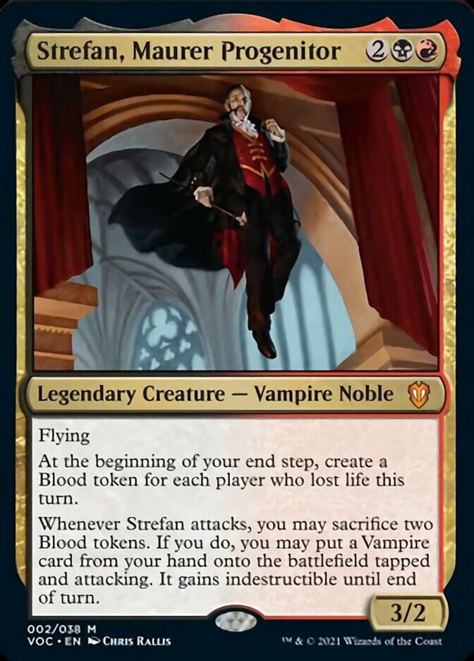 Strefan, Maurer Progenitor [Innistrad: Crimson Vow Commander] | Gamer Loot