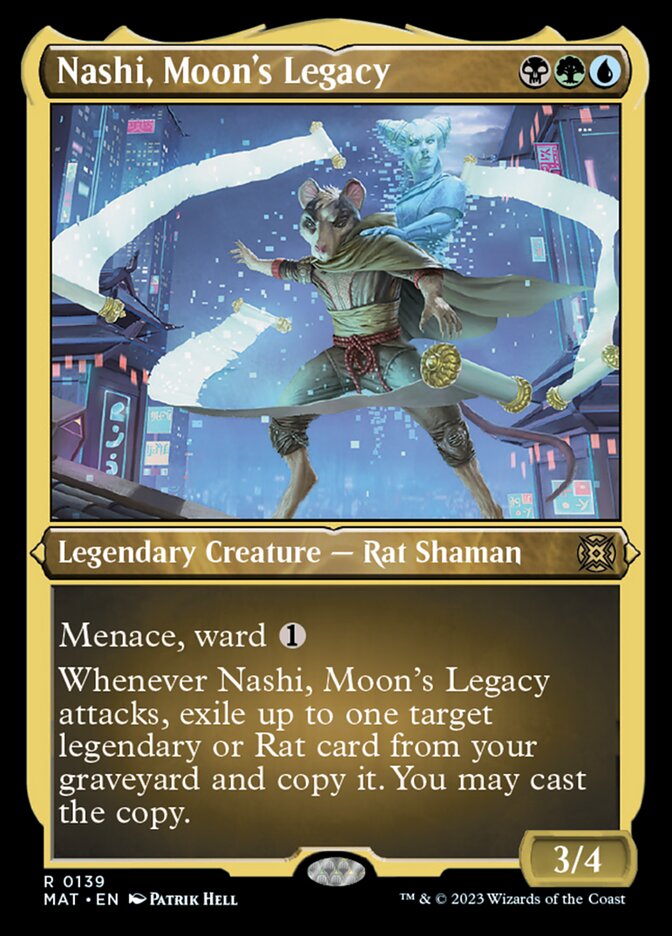 Nashi, Moon's Legacy (Foil Etched) [March of the Machine: The Aftermath] | Gamer Loot