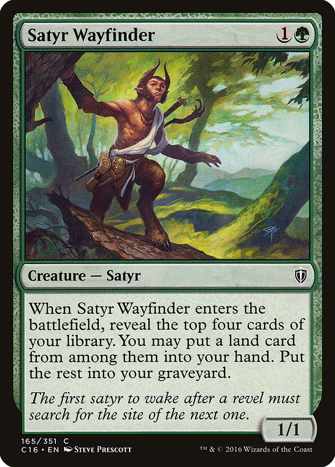 Satyr Wayfinder [Commander 2016] | Gamer Loot