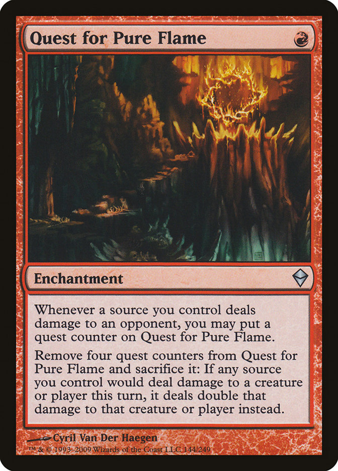 Quest for Pure Flame [Zendikar] | Gamer Loot