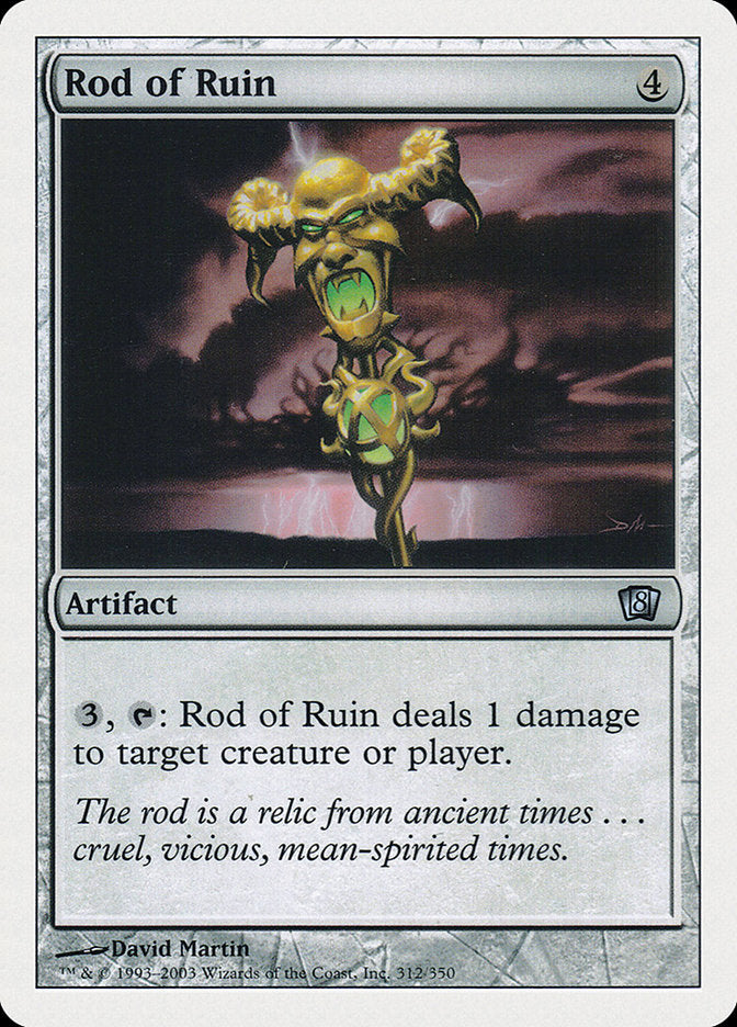 Rod of Ruin [Eighth Edition] | Gamer Loot