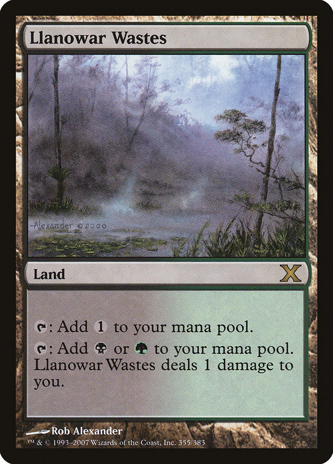 Llanowar Wastes [Tenth Edition] | Gamer Loot