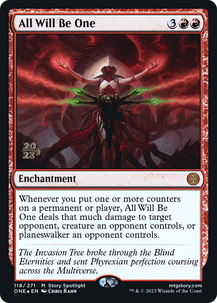 All Will Be One [Phyrexia: All Will Be One Prerelease Promos] | Gamer Loot