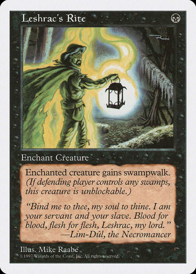 Leshrac's Rite [Fifth Edition] | Gamer Loot