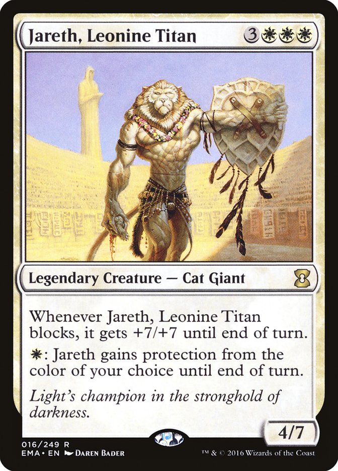 Jareth, Leonine Titan [Eternal Masters] | Gamer Loot