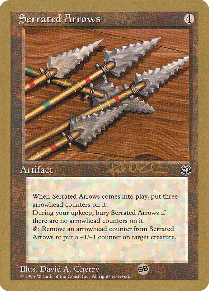 Serrated Arrows (Paul McCabe) (SB) [World Championship Decks 1997] | Gamer Loot