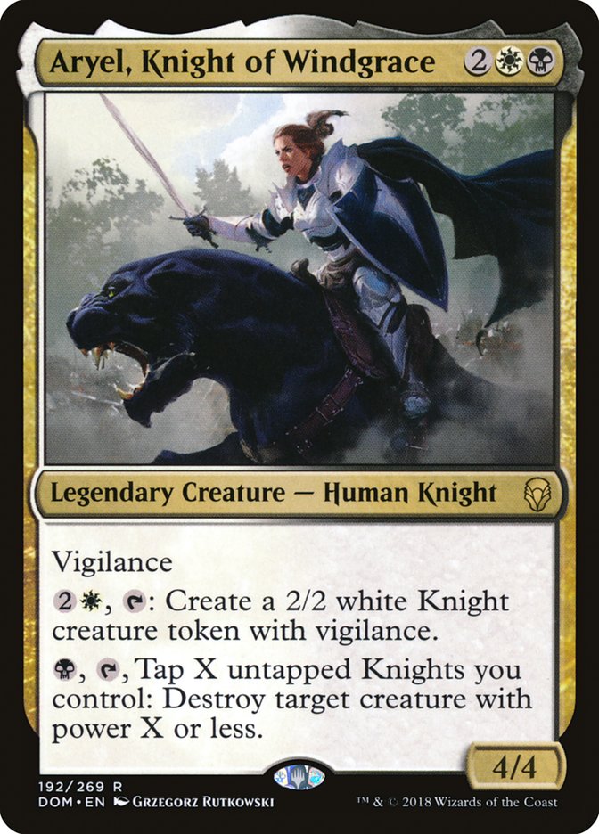 Aryel, Knight of Windgrace [Dominaria] | Gamer Loot