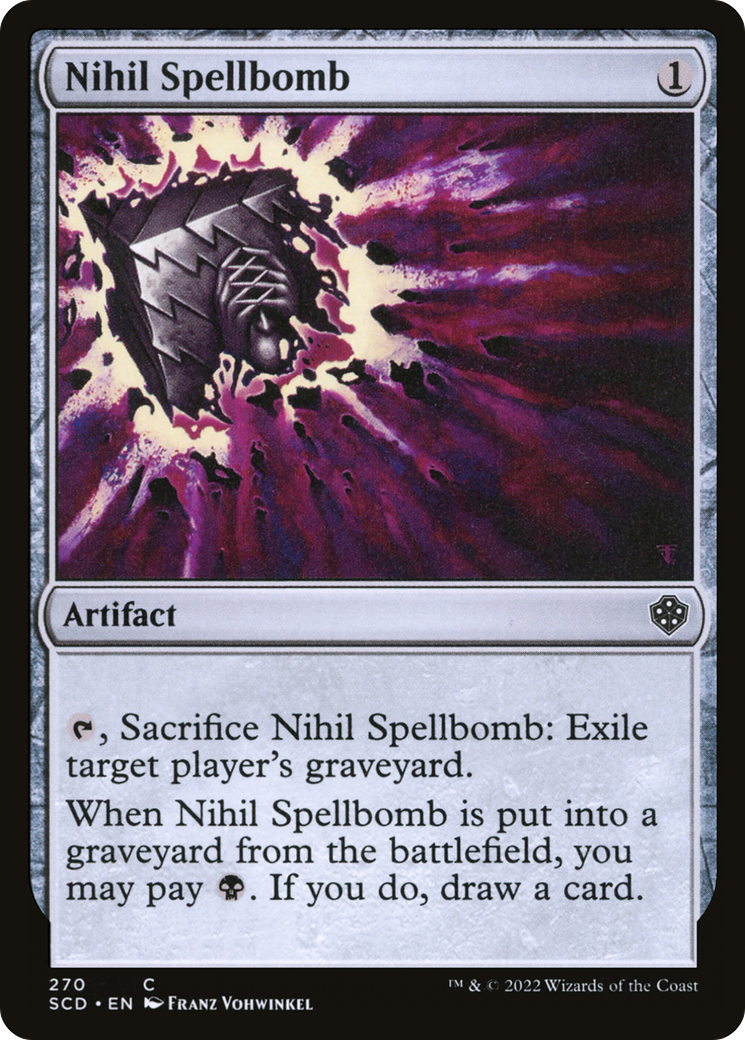 Nihil Spellbomb [Starter Commander Decks] | Gamer Loot