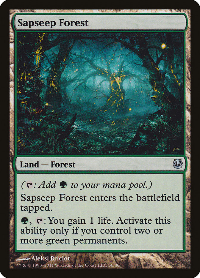 Sapseep Forest [Duel Decks: Ajani vs. Nicol Bolas] | Gamer Loot